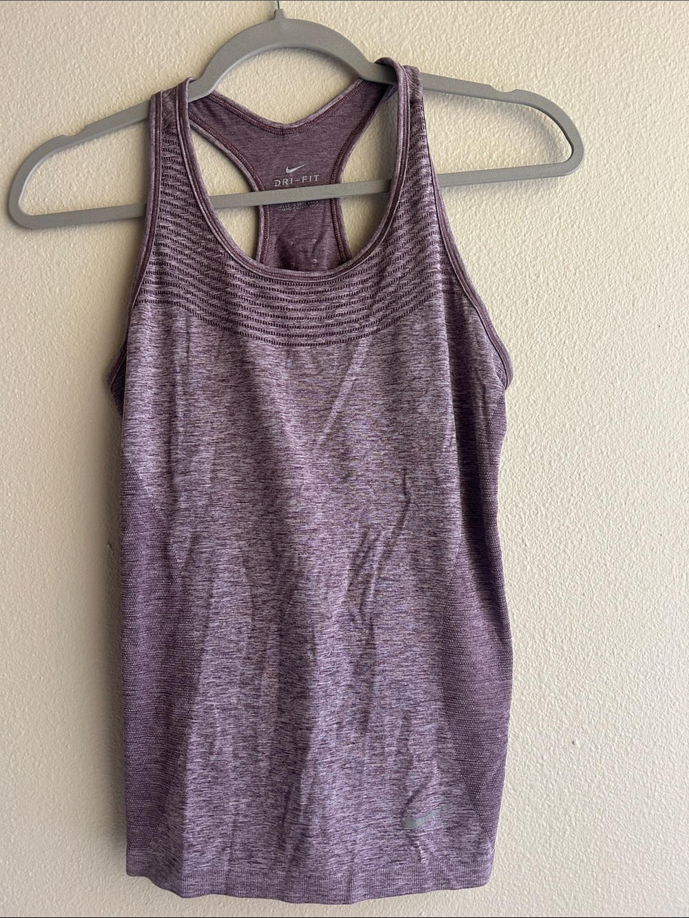Nike Purple Heather Racerback Workout Tank